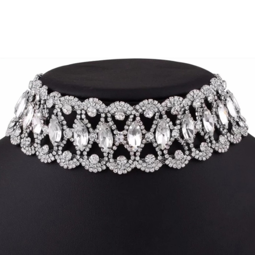Rhinestone Choker Necklace 2020 Statement Necklace